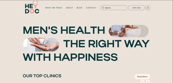 Hey Doc storefront